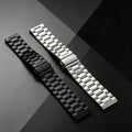Third Gen Use Huawei Samsung Master 3 Bead Stainless Solid Heart Steel Band Watch Metal Steel Band Watch With Piece Men
