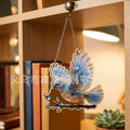 Hot selling beautiful bird acrylic living room courtyard pendant holiday scene decoration pendant gift
