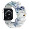 2024 Neo-Chinese Style Apple Band iwatch Large Cord Hair Tie Watch Band SE Stretch Wrist Strap Wholesale
