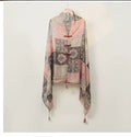 Women's Summer Ethnic Retro Frog Button Sun-Protection Shawl 2026 - As Pictured