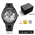 Cross-Border Hit Fashionable Silicone Watch Unisex Simple Two Times Element Comic Style Creative Numbers Waterproof Quartz Watch
