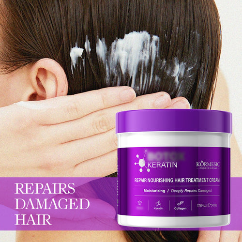 KORMESIC角蛋白润养焗油膏hair treatment cream跨境外贸厂家批发