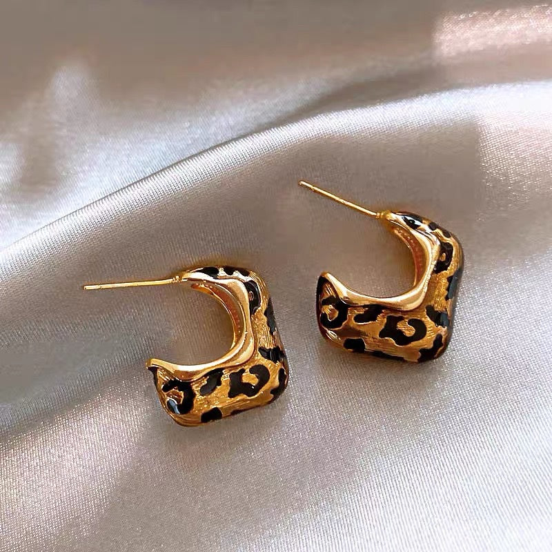 Vintage Tiger's Eye Statement Earrings - view 4