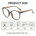 Bare Face Blue-Light Glasses Frame Women New Classic Stud Big Face Slender Plano Light Style Retro Glasses Frame