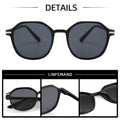 Fashionable Vintage Sunglasses 2025 New Full-Frame Round Stud Women Sunglasses Versatile Outfit Street Snap Sunglasses