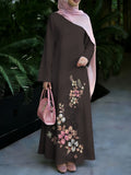 Women's Summer Office Long Sleeve Printed Set 2026 | 2 Piece Outfit Set - 3K6Y25MF26YTNSB221