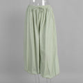 Spring-Summer Casual Relaxed Cotton Loose Wide Leg Lantern Pants