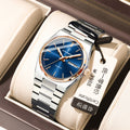 Swiss Brand Luxury Ladies Watch Waterproof Fashionable Pair Date Quartz Watch Live Export Bestseller Drop Ship