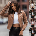 Women's Fall-Winter Fitted Jacket 2026 | Trendy Jacket - Khaki