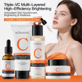 跨境KORMESIC外贸VC护肤品套装skincare set面部护肤温和清爽现货