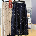 Summer Korean K-Pop Polka Dot Loose Pants