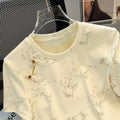 large size new chinese style disc button short-sleeved t-shirt for women summer 2026 new women's loo