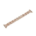 Fits Apple watch Apple Band Fashionable Twist Rhinestone Metal Apple Band