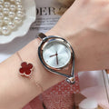 2024 New Cross-Border New Hot Sale Women Bangle Quartz Watch Rose Gold Simple Fashionable Watch