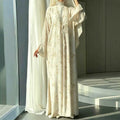 Bohemian Floral Print Long Cardigan Robe, Casual Daily & Festival Wear