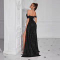 Women's Strapless Slim Fit Sexy Evening Gown Banquet