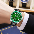 PINTIME / Item Time TikTok Kuaishou Live Bestseller Submariner Style Men Belt Watch Date Waterproof Quartz Watch