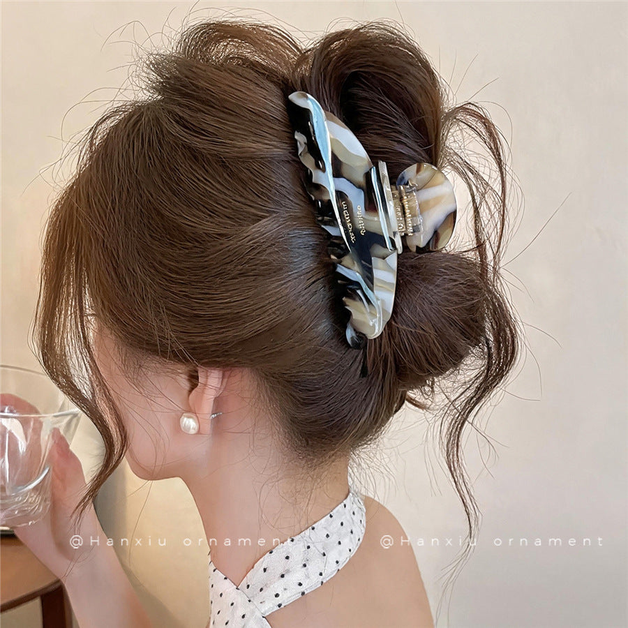 Acrylic Letter Hair Claw Clip - view 3