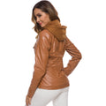 Women's Fashion Plus Size Lapel Collar Cropped Jacket 2026 | Trendy Jacket - Black