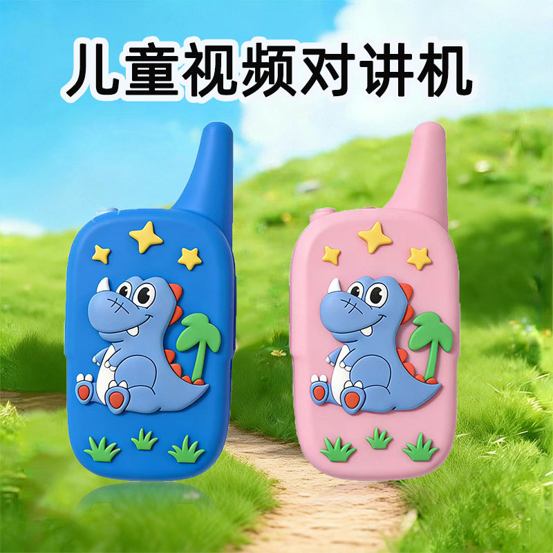 Carefully selected children's video intercom, cartoon toy pager, high-definition call, one-to-one outdoor interactive pager