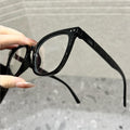 Classic Round-Square Frame Glasses 2025 New Overseas Glasses Frame Brightening Casual Plano Bare Face Stud Frame