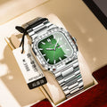 Swiss Brand Luxury New Pair Date Mens Watch Rhinestone Style Watch Live Export Bestseller Drop Ship
