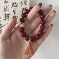 花前醉小青柠猫青提手串猫爪手持高颜值手链女手捻绕指柔手串手持