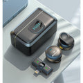 Q8 Wireless Lapel Microphone - 3-in-1 Clip-On, Noise Cancelling