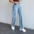 Plus Size Loose Wide Leg Straight Leg Pants