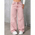 High Waist Drapey Loose Straight Leg Wide Leg Pants + Pants