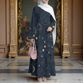 Women's Summer Office Long Sleeve Printed Set 2026 | 2 Piece Outfit Set - 3K6Y26M26EWC5V801