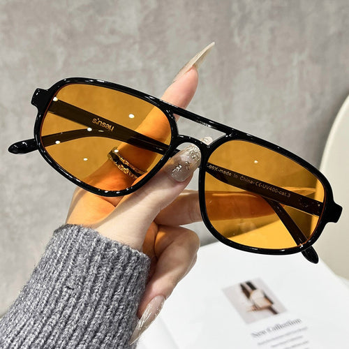 Pair Bridge Sunglasses 2026 Western New Unisex Premium Sunglasses Sun-Proof Driving Pilot Sunglasses