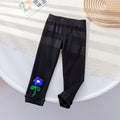 Girls' Flower Print Leggings - Fall