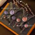Vintage Earrings Height Stock Imperial Breeze Sleeping Dream Angel Earrings Necklace Western Retro Design Sweet Jewelry Set