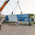 Starry Sky Series 11.5-meter extended space capsule B&B, family-style space capsule viewing house with strong sense of technology