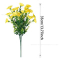 amazon imitation artificial eucalyptus morning glory flower bouquet for home courtyard garden living
