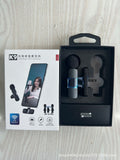 One-to-two wireless lavalier microphone K8/K9/K11 outdoor live broadcast mobile phone shooting recording noise reduction microphone