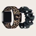 Fits Apple Band Adjustable Nylon Woven Band + Hair Tie Band 2 Piece Set Combo Band Factory Direct