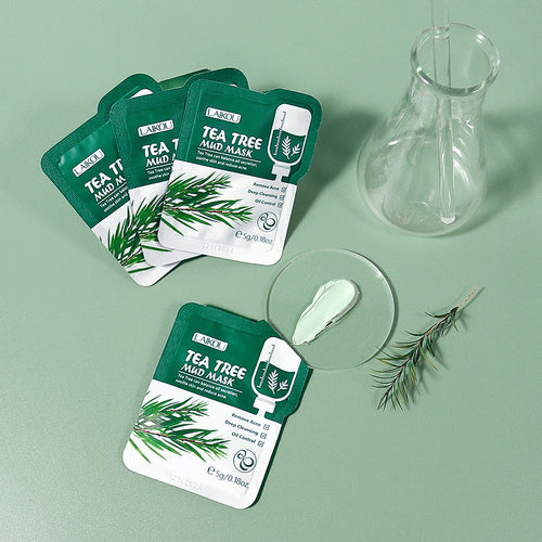 LAIKOU莱蔻acne茶树面膜泥5g厂家清爽涂抹式清洁泥膜试用装