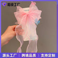 Gem Li Custom Kids Bow Lapel Hair Clip Super Fairy Girls Dispatch Card Small Girl Hair Accessory