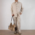 Nengmeng Old Money Lyocell Shirt & Pants Set