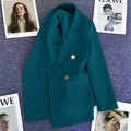 Women's Casual Fashion Petite Loose Jacket 2026 | Trendy Jacket - Black Pants