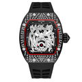 Item Time Mens Watch Drop Ship Western Bestseller Wine Barrel Full Diamond Watch Men Formal Sports Waterproof Watch Men