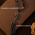 Vintage Accessory Height Stock Retro Fashionable Versatile Fringe Necklace Elegant Light Luxury Style Heart Pendant Jewelry Set
