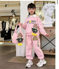 Girls' Casual Hoodie 2-Piece Set