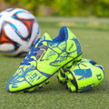 4445 large size long spike children's football shoes outdoor training shoes for primary and secondar