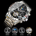 POEDAGAR Brand New Mens Watch Fashionable Luxury Self-Winding Mechanical Watch Live Export Bestseller Watch