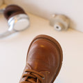 儿童鞋子2026秋冬新款男童靴子宝宝软面软底马丁靴高帮英伦风短靴