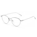 Beesfen Cat-Eye Frame 30885 Plano Eye Care Blue-Light Glasses Ultra-Light Pure Titanium Glasses Frame Prescription Fitted