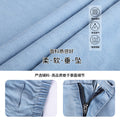 Women's Tencel Retro Straight Wide Leg Jeans
